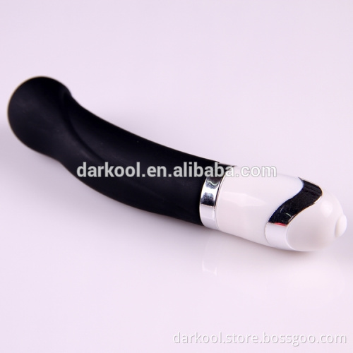 G002/Best ladies sex toys-medical grade soft silicone female vibrator black